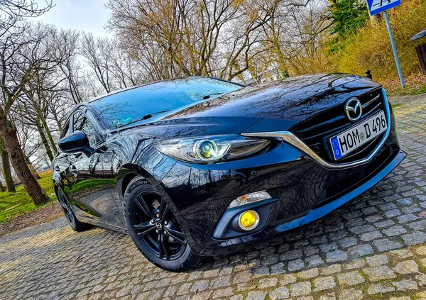 mazda warmińsko-mazurskie Mazda 3 cena 47700 przebieg: 169000, rok produkcji 2014 z Poznań